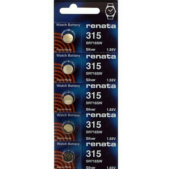 Renata 315 - Battery SR67 - silver oxide - 19 mAh