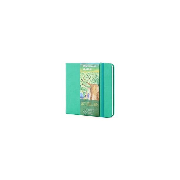 Cuaderno de Acuarela tumuarta 300 gsm 24 hojas 14x14 cm Azul