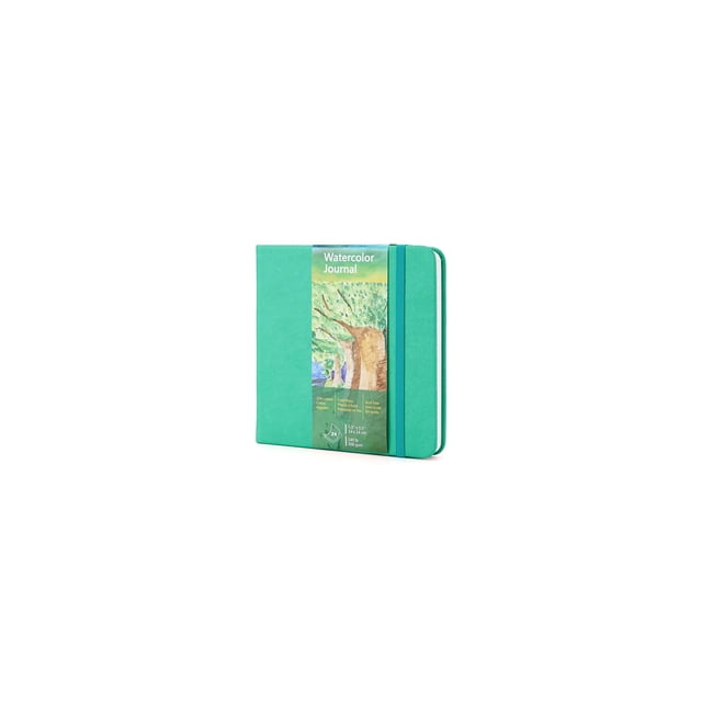 Cuaderno de Acuarela tumuarta 300 gsm 24 hojas 14x14 cm Azul