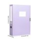 thumbnail image 3 of File Box Thickened Polypropylene Office Supplies Foldable A4 Retros-Style Document Box Plastic File Storage Box, 3 of 6