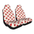 thumbnail image 2 of Naloa Happy Canada Day Car Seat Covers 2PCs Front Car Seat Covers Universal fit for Most Cars SUVs and Trucks - 2 PCS, 2 of 5