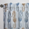thumbnail image 3 of Designart 'Costal Life Form XVII' Coastal Curtain Panel, 3 of 5