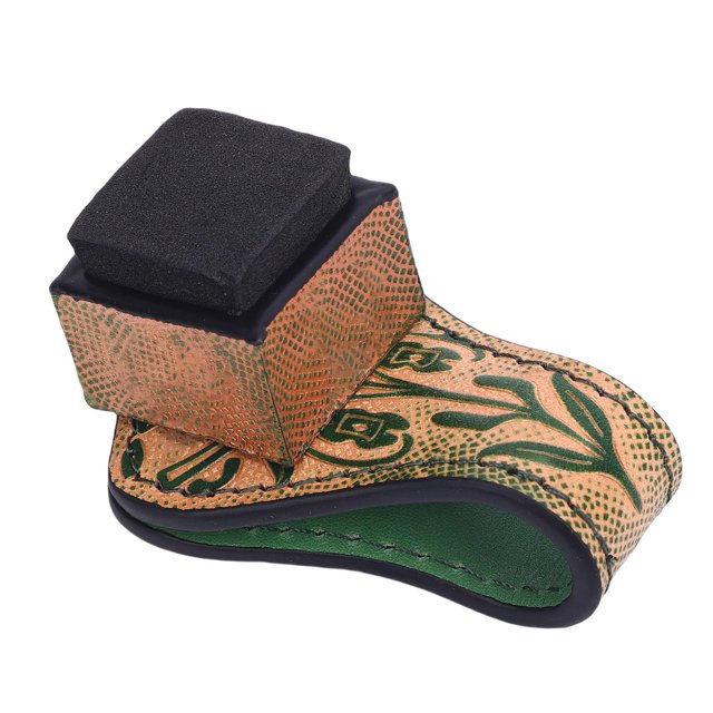 Pool Cue Chalk Holder, Billiard Chalk Holder Firm Clamping for Storage Red,Blue,Green
