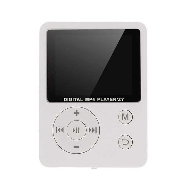 Mini MP3 Player 3.5mm Earphone Port MP4 Player FM Radio Audio Recording Music Playing Device 1.8" TFT Screen