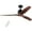 D-BKM-52 inch, variant on Wellspeed Farmhouse 52 in. Indoor Low Profile Ceiling Fan with 3 Solid Wood Blades, Without Light