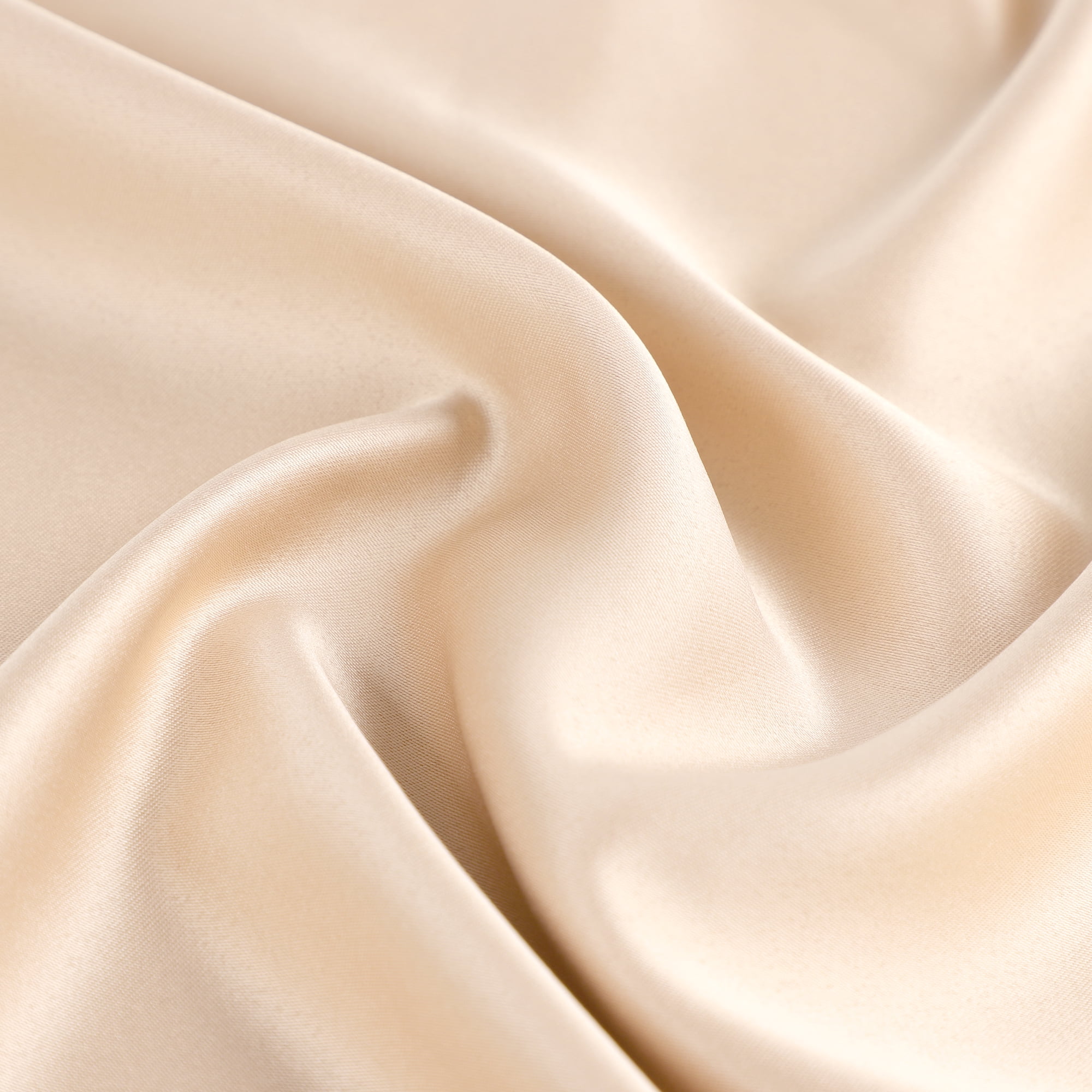 Unique Bargains 4 Pack Satin Pillowcases for Hair and Skin, Light Tan King
