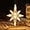 Eight-pointed Star, variant on LED Christmas Hanging Window Light with Suction Cup Battery Operated Christmas Lights Indoor Outdoor Xmas Tree Fireplace Home Party Decoration (Snowflake)