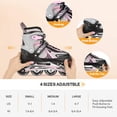 thumbnail image 3 of Patines en línea Gonex para niñas y niños con ruedas iluminadas, 3 of 7