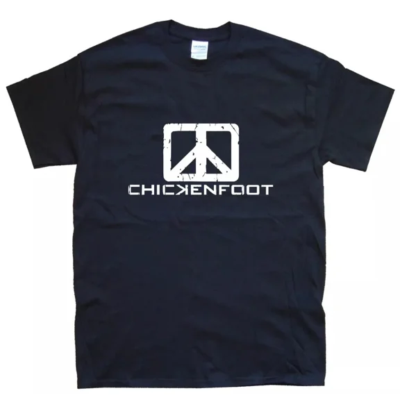 CHICKENFOOT T-SHIRT All sizes S M L XL XXL colours Black, White