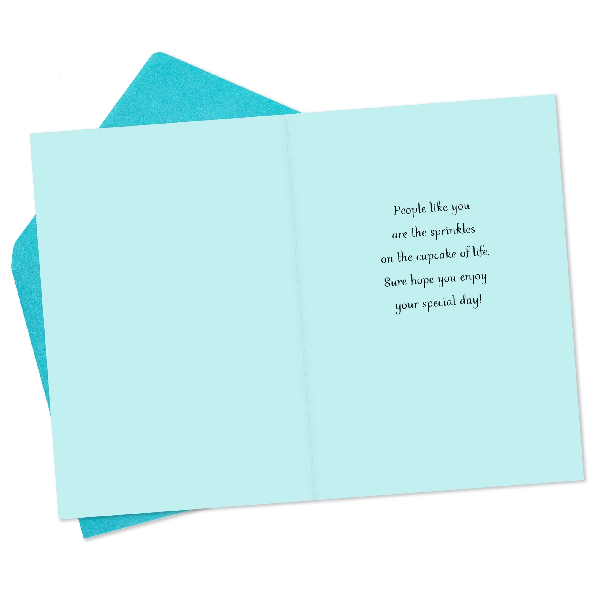 Hallmark Birthday Card (You're the Sprinkles on the Cupcake of Life)