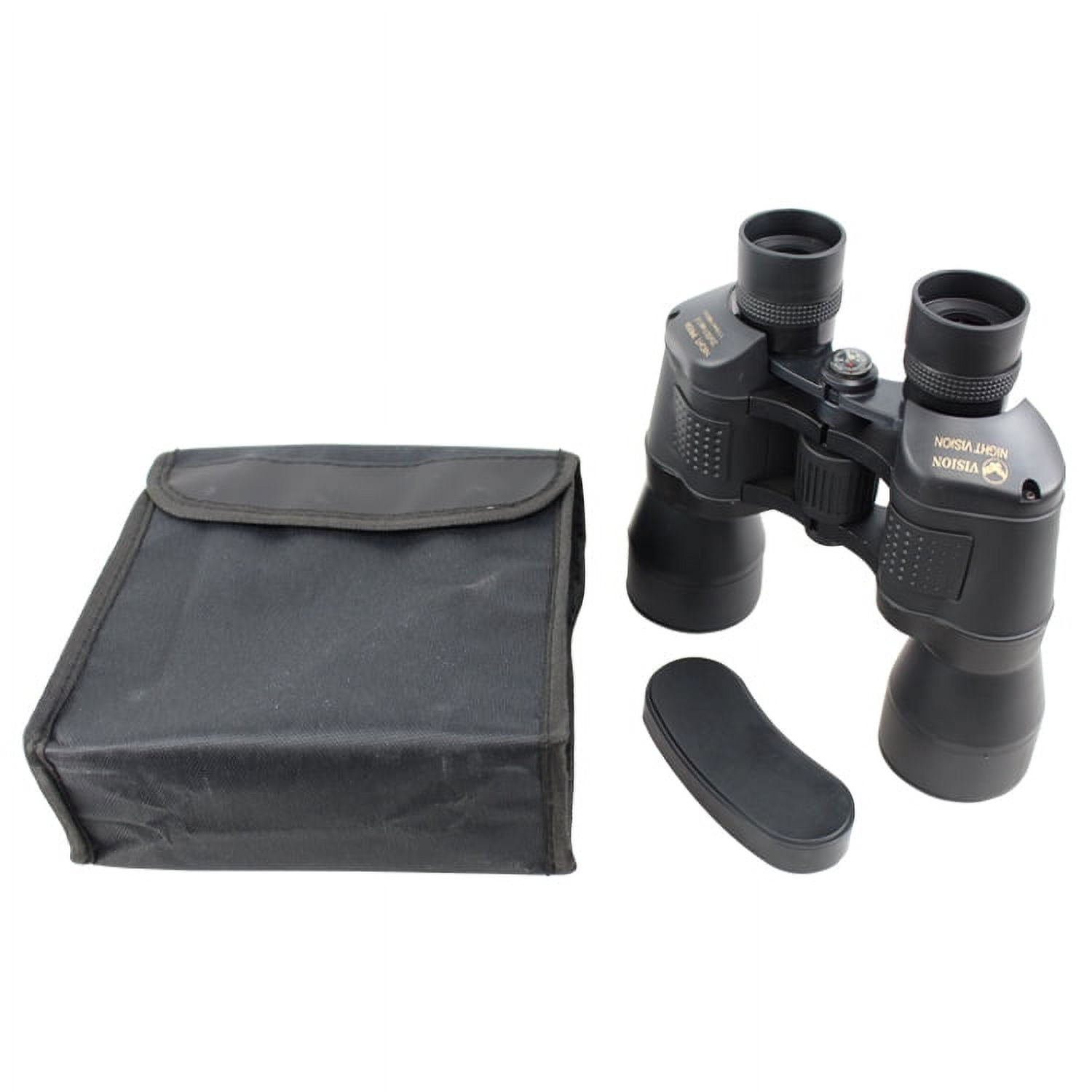 20x50 Good Quality Ruby Coated Binoculars - Black