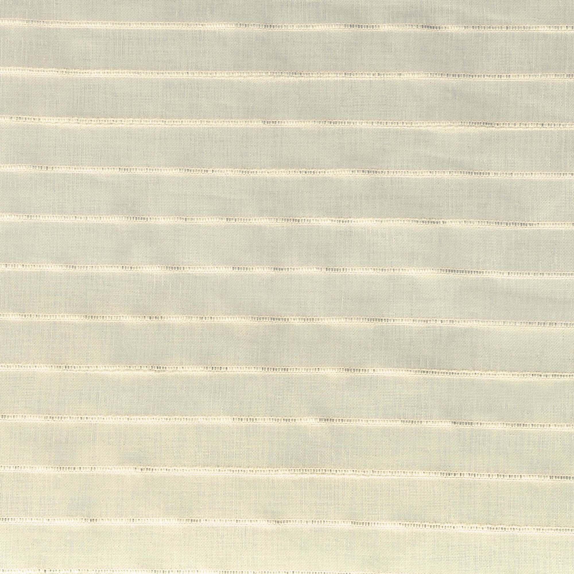 Superior Jackson Stripe Sheer Curtain Grommet Curtain Panel Set, 52" x 108", Ivory