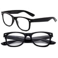 thumbnail image 2 of 2 Pack Vintage Style Reading Glasses Comfortable Stylish Simple Reader for Men & Women, 2 of 2