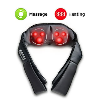 bwoopop Neck Massager, Shiatsu Electric Back Shoulder and Neck Massage with  Heat - Kneading Massage …See more bwoopop Neck Massager, Shiatsu Electric