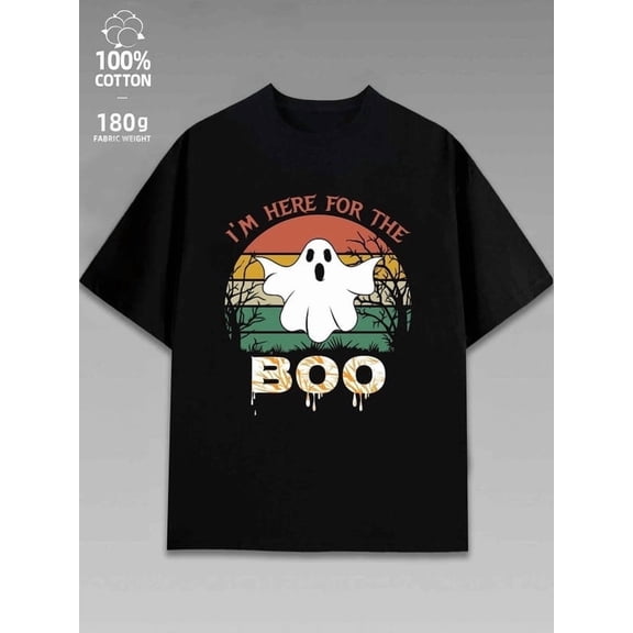 Greenink halloween t-shirts graphic t shirts men black T-Shirt for Summer and Spring Clothing Everyday & Formal Wear