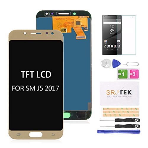 For Samsung Galaxy J5 Pro Screen Replacement Tft Lcd Screen For Samsung J5 17 J530 J530f J530s J530k J530l J530fm J530y J530ym Display Touch Digitizer Glass Assembly Not Amoled Gold Walmart Com