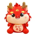 thumbnail image 1 of Dragón de peluche de dragón de peluche, muñeco de peluche de dragón chino, muñeco de dragón para sofá de 43 cm, 1 of 9