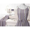 thumbnail image 5 of Soimoi Velvet Fabric Vertical Stripe Printed Fabric 1 Yard 58 Inch Wide, 5 of 5