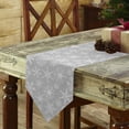thumbnail image 5 of Christmas Snowflake Hand Drawn Table Runner Christmas Kitchen Dining Decor Table Runner Wedding Decor Tablecloth, 5 of 5