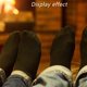 thumbnail image 3 of Calcetines de invierno gruesos y cálidos para mujer Desiderio | Calcetines para botas sin costuras y sin ribete, 3 of 5