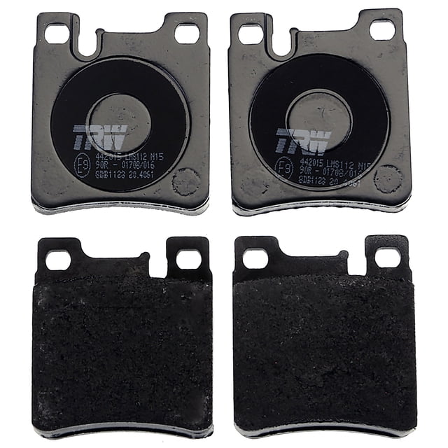 Balatas TRW Traseras Bajos Metales SL320 1996 A 1997 Mercedes-Benz