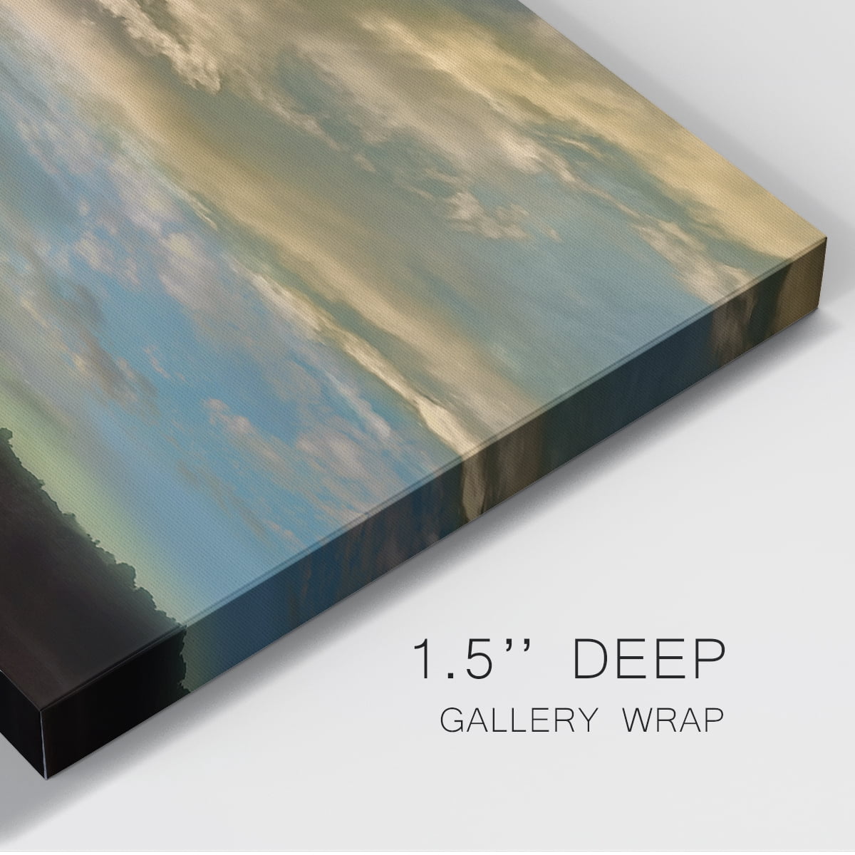 Wexford Home Sunset Rendezvous Premium Gallery Wrapped Canvas, 12" x 18" - Ready to Hang
