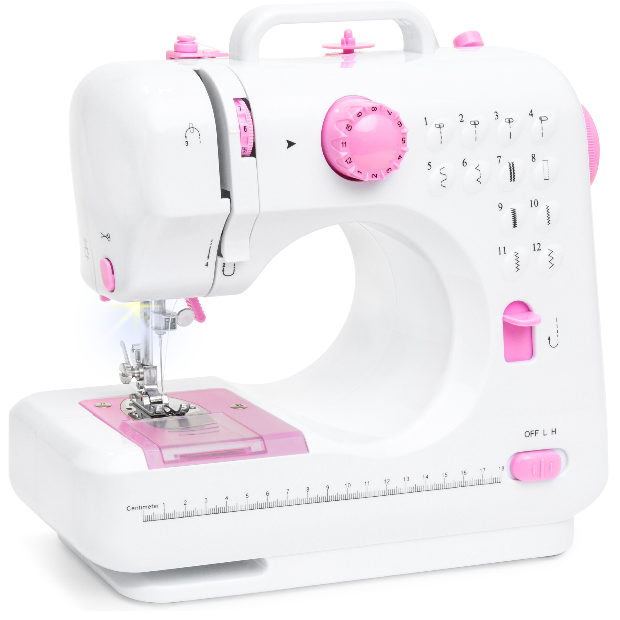 Best Choice Products 6V Compact Sewing Crafting Machine w/ 12 Stitch
