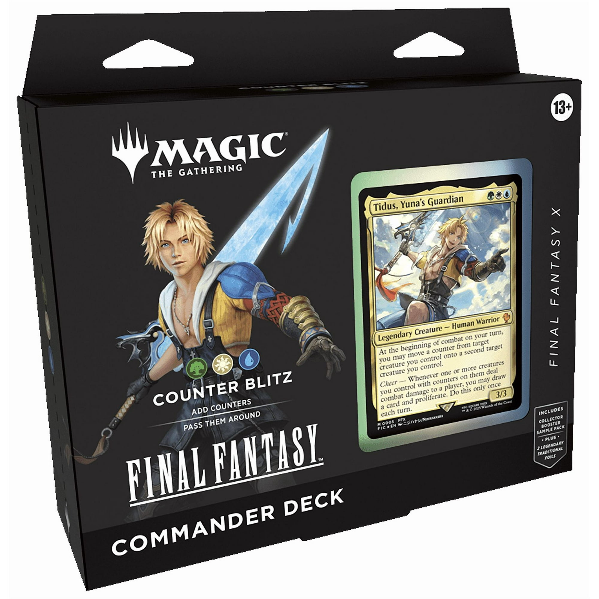 新品未開封FINAL FANTASY X COUNTER BLITZ カウンター Magic: The Gathering Final Fantasy Commander Deck - Counter Blitz