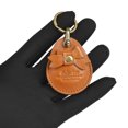 thumbnail image 2 of Mokcool Leather Compatible Apple AirTag Keychain Case – Handmade Genuine Cowhide Case, 2 of 9