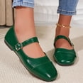 thumbnail image 5 of Willtoo Leather Mary Jane Shoes for Women Dressy Square Toe Ballet Flats with Strap Comfortable Walking Shoes Soft Leather Dress Shoes, 5 of 7