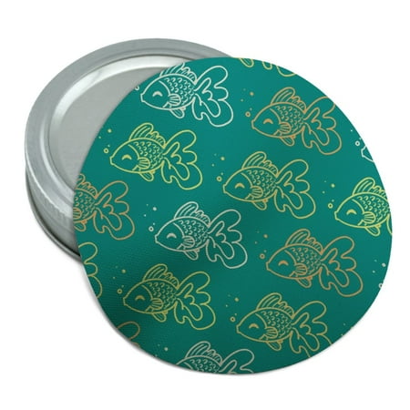 

Goldfish Pattern Round Rubber Non-Slip Jar Gripper Lid Opener