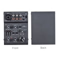 thumbnail image 4 of Eccomum AGE03 5-Channel Mini Mic-Line Mixing Console Mixer with USB Audio Interface Built-in Echo Effect USB Powered for Recording DJ Network Live Broadcast Karaoke, 4 of 7