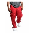 thumbnail image 3 of Fashion Men's Jogger Heavy Weight Fleece Cargo Pocket Sweat Pants, 3 of 5