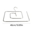 thumbnail image 3 of JoyMoreHome Stainless Steel Spiral Quilt Drying Rack Laundry Stand Hanger, for Home Use Lightweight and Blanket Drying for Indoor Outdoor, 3 of 6