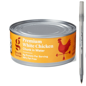 Gather Chunk White Premium Chicken In Water with pan