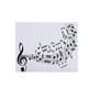 thumbnail image 1 of Notas musicales pegatinas de pared dormitorio sofá sala de estar impermeable PVC papel tapiz decoración del hogar calcomanías Mural Sweethay JJ19211-00, 1 of 6