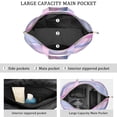 thumbnail image 3 of 22 Inch Oversized Travel Bag Lightweight Canvas Weekender Duffel with Multi Pockets, Animal Print, 3 of 5