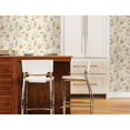 thumbnail image 2 of Brewster Claudia Apricot Retro Blossom Wallpaper, 2 of 2