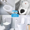 thumbnail image 7 of Travel Potty Training Seat for Toddler, Portable Foldable Potty Seat Cover Fits Round & Oval Toilets, Non-Slip Toilet Seat with Free Travel Bag(Yellow Bee), 7 of 7