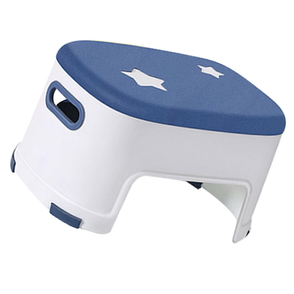 WRITWAA Portable Lightweight Plastic Stool for Bathroom, Compact Design, Assorted Colors, and Easy to Carry, 1 Set