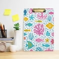 thumbnail image 6 of Coolnut Sea Life Clipboard, Acrylic Standard A4 Letter Size Clip Board with Low Profile Clip for Office, Classroom, Doctor, Nurse and Teacher, 12.5"x9", 6 of 7