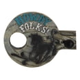 thumbnail image 5 of Rustic Western Howdy Folks Horse Key Shaped 4 Peg Quadruple Wall Hook Plaque, 5 of 11