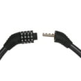 thumbnail image 3 of REGALWOVENB  Cable Lock 2.6 Feet 4 Digit Resettable Combination Coiling Lock Black, 3 of 5