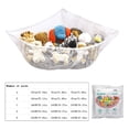 thumbnail image 3 of Stuffed Toy Storage Hanging Children‘s Room Display Corner Animal Toys Storage Triangle Net, 3 of 6