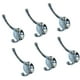 thumbnail image 1 of Set de 6PCS Perchero de Puerta de Pared Sunnimix Aleación de Zinc Color Plata, 1 of 6