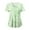Light Green, variant on NIEWTR Women's V Neck Floral Print Scrub Tops Breathable Nursing Uniform Shirts with Pockets Wrinkle Resistant Fabric(Light Green,XL)