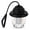 Black, variant on ASR Outdoor 350 Lumen LED Hanging Camping Lantern 6 Stages, White