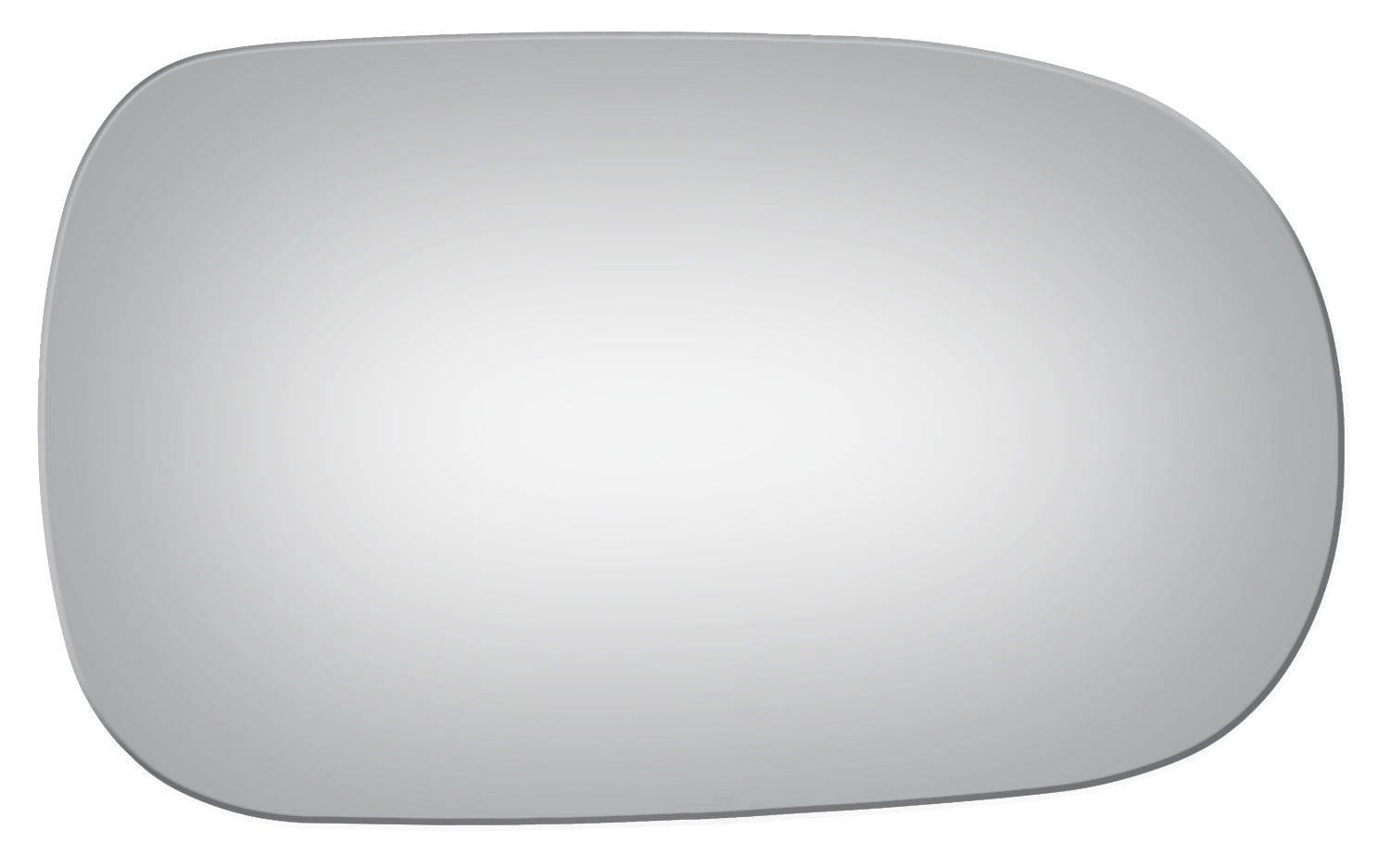 Burco Side View Mirror Replacement Glass - Clear Glass - 3537