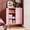 Pink, variant on Fumedo Metal Cabinet,Metal Locker Storage Cabinet with 2 Doors and Adjustable Shelves