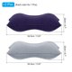 thumbnail image 2 of Almohada inflable Uxcell, almohada de viaje ultraligera para camping, paquete de 2 en gris y púrpura oscuro, 2 of 6